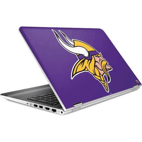 NFL Minnesota Vikings Large Logo HP Pavilion Skin